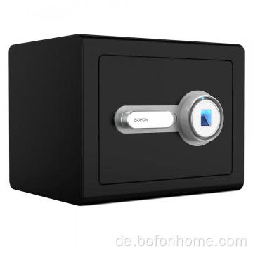 Fingerabdruck -Safe Box mit Schlüssel, Pistole, Waffe Safe
